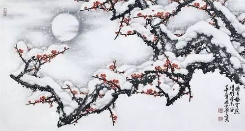 梅花雪景詩(shī)句古詩(shī)詞