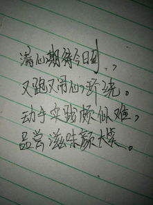 關(guān)于食物的自創(chuàng  )詩(shī)句