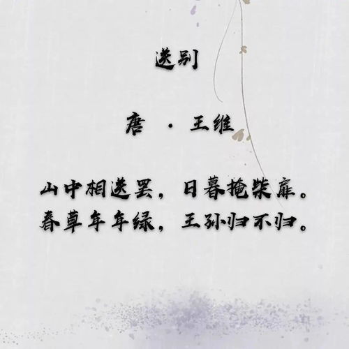 送別,詩(shī)句,依依不舍,友人