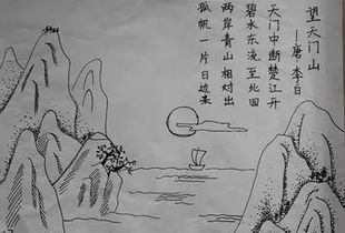 望天門(mén)山古詩(shī)句孑的意思