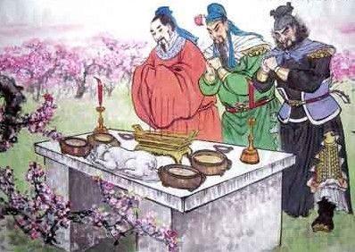 關(guān)于劉關(guān)張結拜的詩(shī)句