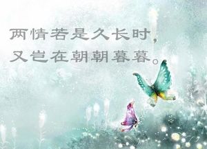 關(guān)于描寫(xiě)男女初次相見(jiàn)的詩(shī)句