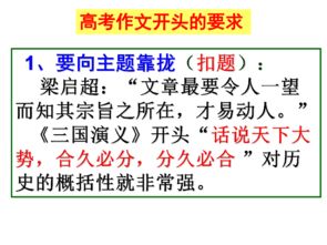 作文開(kāi)頭技巧ppt免費(fèi)