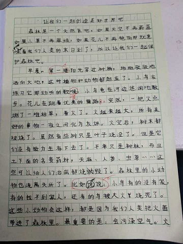 保護森林草原的作文開(kāi)頭
