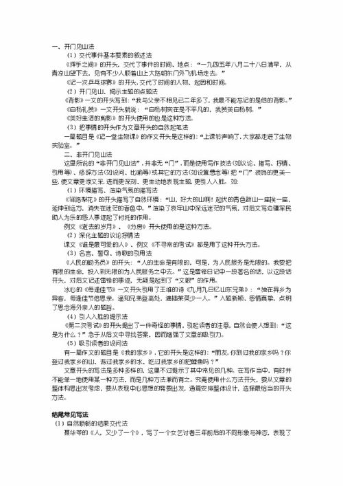 景物描寫(xiě)法開(kāi)頭小學(xué)作文范例
