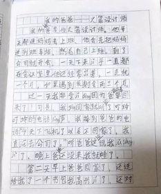 關(guān)于我的爸爸初一作文開(kāi)頭