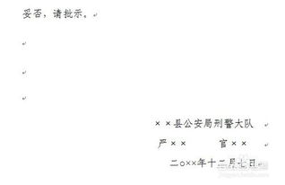 呈請搜查報告書(shū)格式(建議報告書(shū)格式)