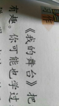 這里是我的舞臺(tái)作文開(kāi)頭