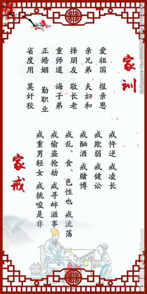 古風家風家訓作文開頭