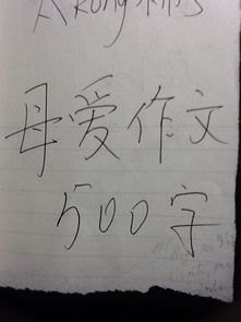 謝謝了我的500字作文開(kāi)頭
