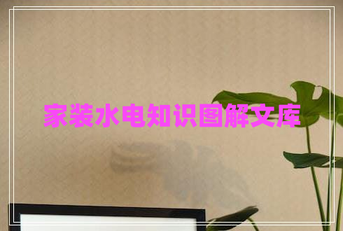 家裝水電知識(shí)圖解文庫