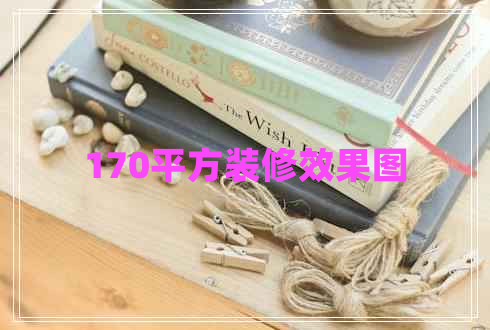 170平方裝修效果圖