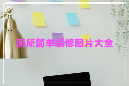 廁所簡(jiǎn)單裝修圖片大全