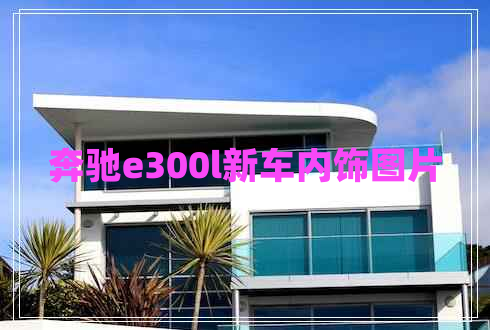 奔馳e300l新車(chē)內飾圖片