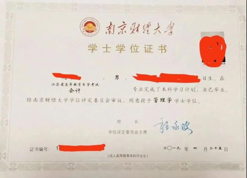 南京財經(jīng)大學(xué)自考本科學(xué)位申請條件