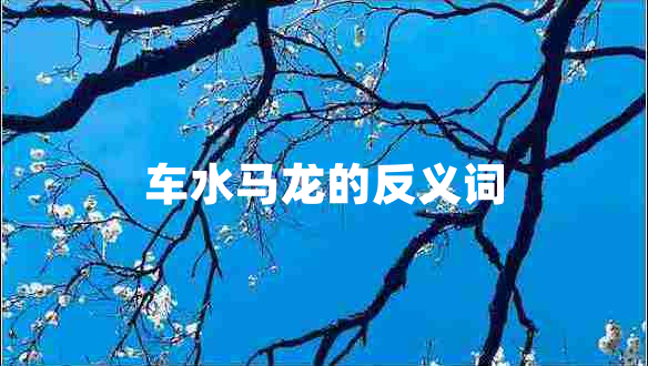 車(chē)水馬龍的反義詞