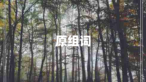 原組詞