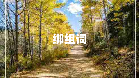 綁組詞