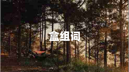 盒組詞