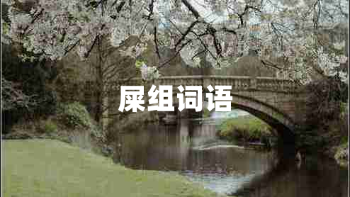 屎組詞語