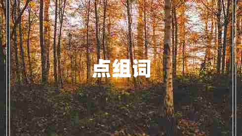 點(diǎn)組詞
