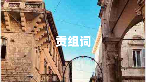 貢組詞