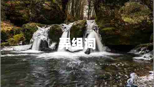 弄組詞