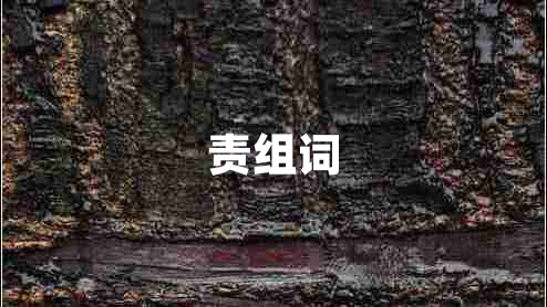責組詞