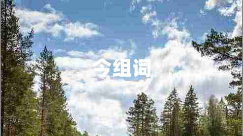今組詞