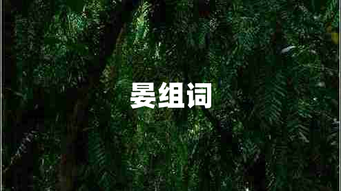 晏組詞