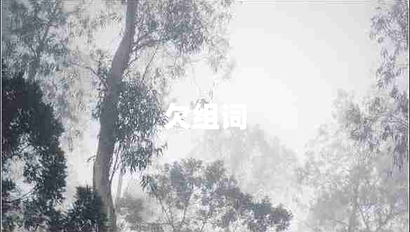 欠組詞