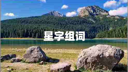 星字組詞