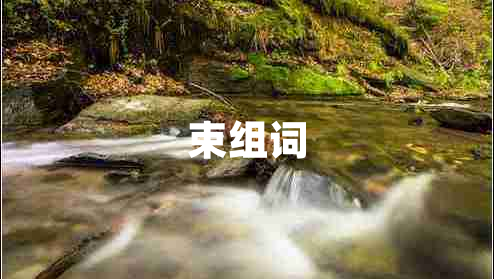 束組詞