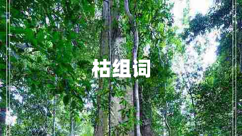 枯組詞
