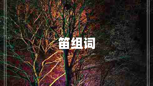 笛組詞