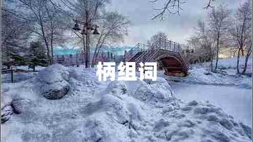 柄組詞
