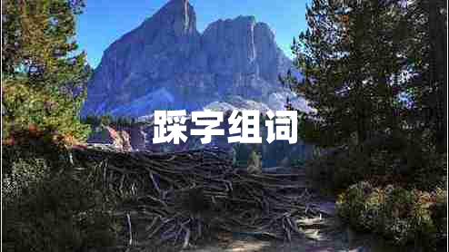 踩字組詞