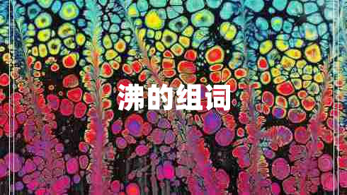 沸的組詞