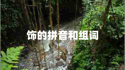 飾的拼音和組詞