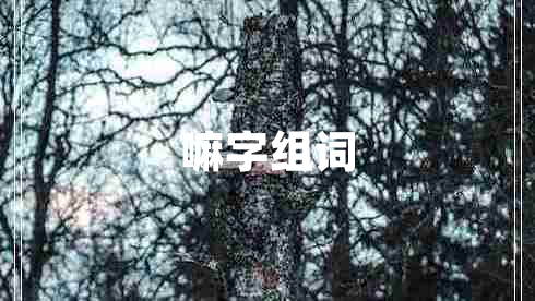 嘛字組詞