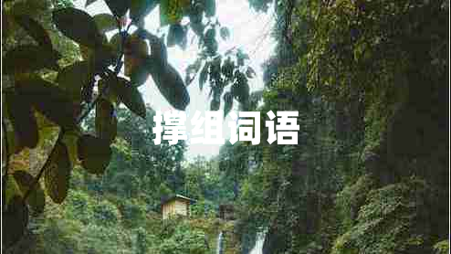 撐組詞語(yǔ)