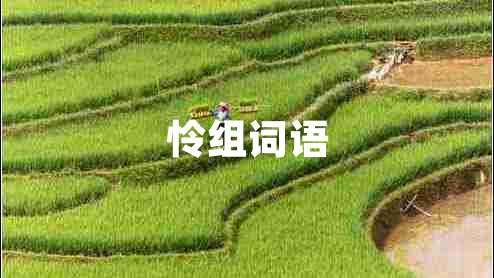 憐組詞語(yǔ)