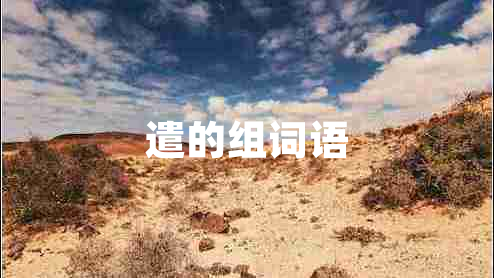 遣的組詞語(yǔ)