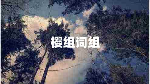 櫻組詞組
