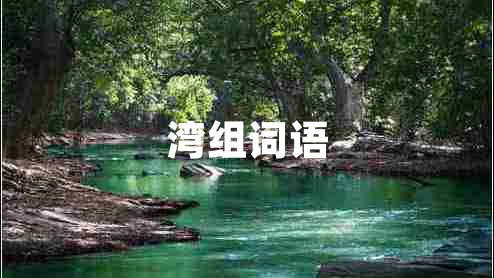 灣組詞語(yǔ)