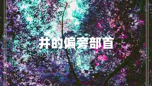 井的偏旁部首