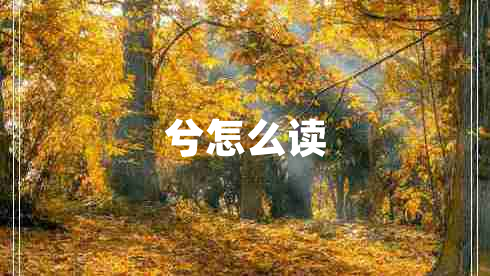 兮怎么讀