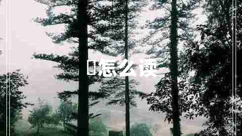 睒怎么讀