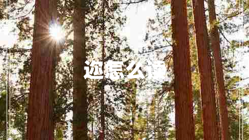邇怎么讀