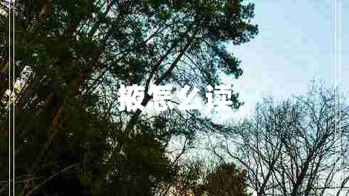 掖怎么讀